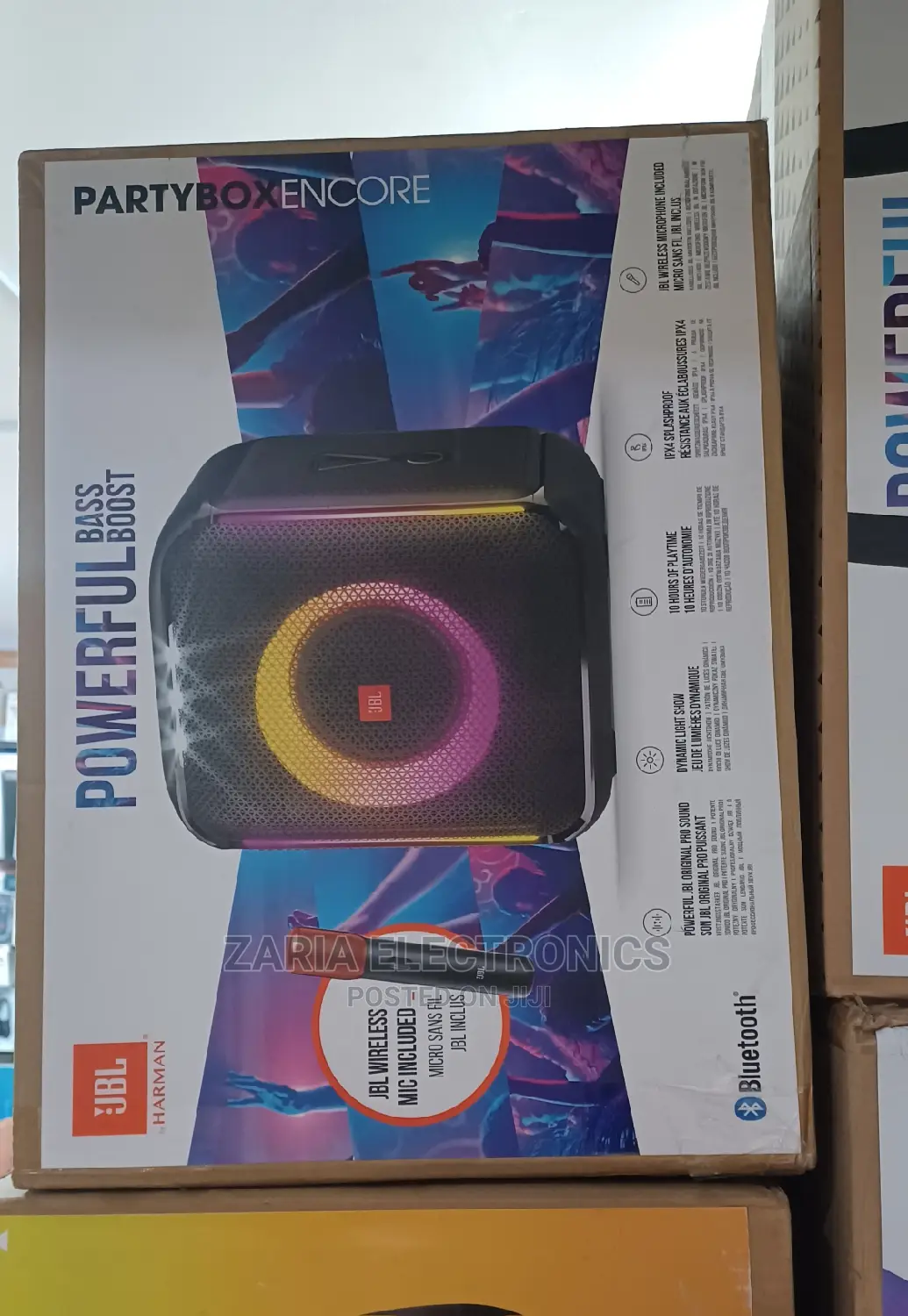 JBL Party Box Encore With External Mic