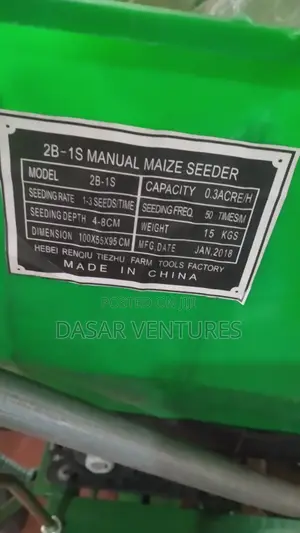 Manual Maize Planter
