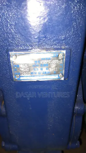 Jd Water Pump Machine