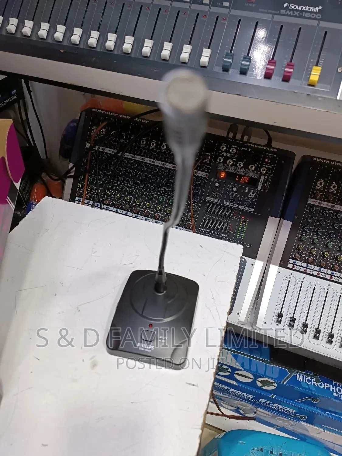 Philips Desktop Gooseneck Microphone