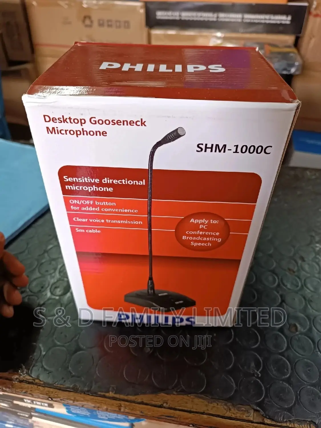 Philips Desktop Gooseneck Microphone