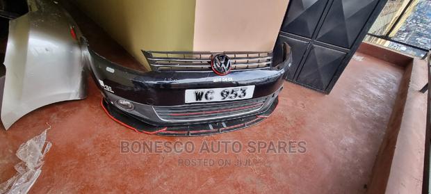 Vw Touran 2012-2015 Sport Front Bumper - thumbnail 3