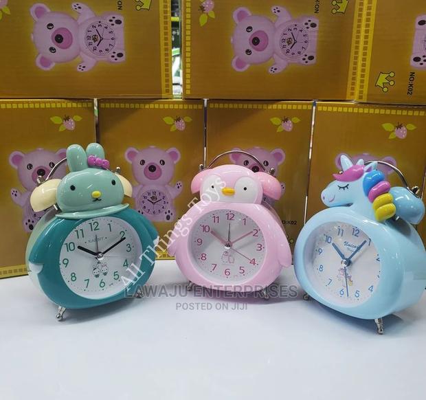 Rabbit Alarm Clock , Student Home Decoration Desktop Clock - thumbnail 2