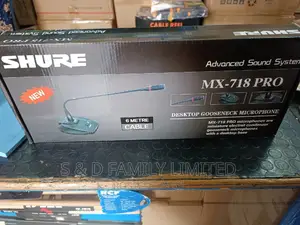 Shure MX-718 Pro Desktop Gooseneck Microphone