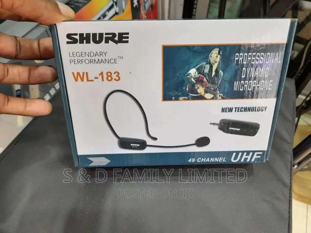 Shure WL-183 Lapel Microphone