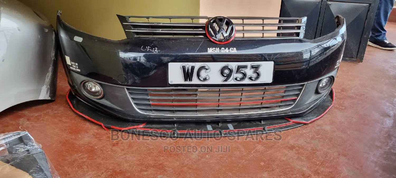 Vw Touran 202-2015 Front Bumper With Skirting