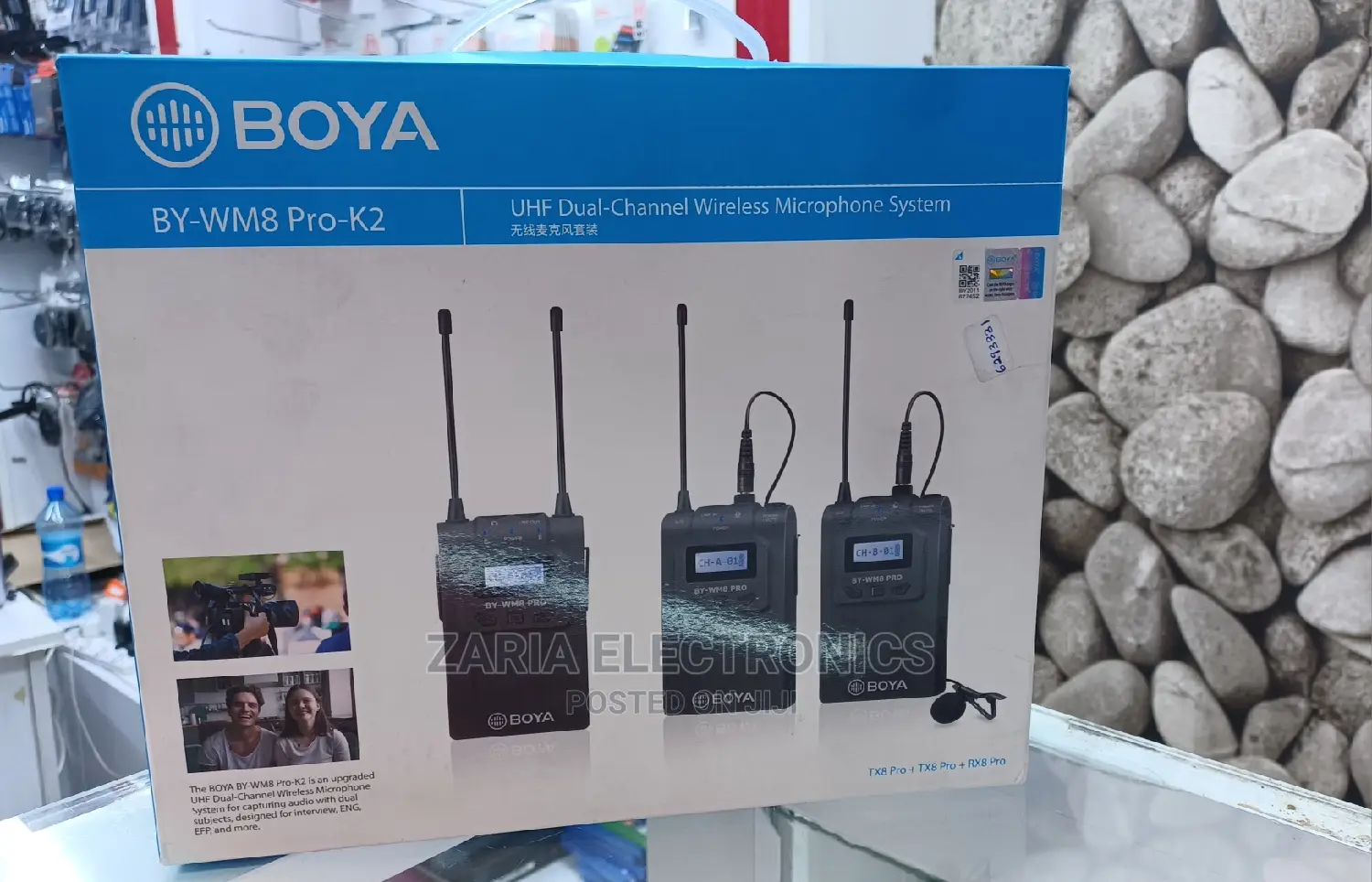 Boya Double Mic BY-WM8 Pro ,Original