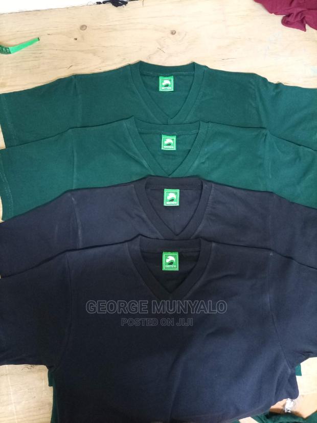 V-Neck Cotton T-Shirts - thumbnail 2