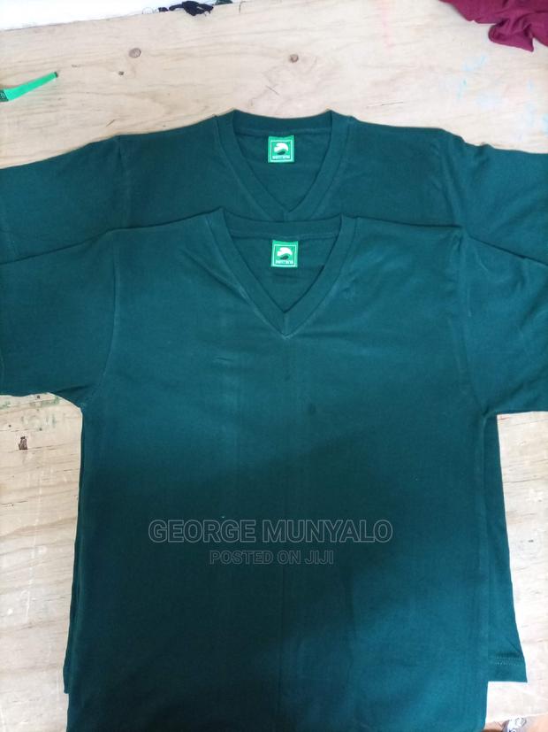 V-Neck Cotton T-Shirts - thumbnail 3