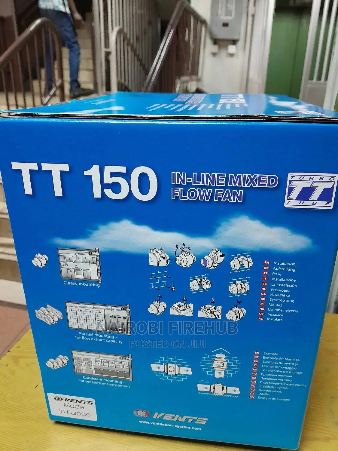 In Line Mixed Fan / Kitchen/Washroom Or Laboratory