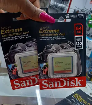 Sandisk 64gb Extreme Cf Card 120mbps