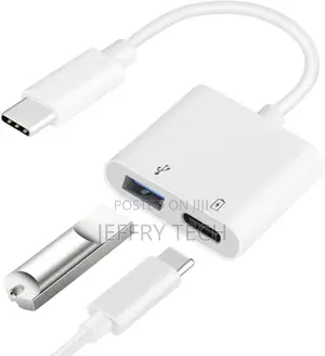 Coteetci USB-C 2-in-1 OTG Adapter