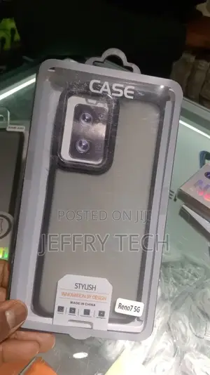 Case for Oppo Reno 7 5G Shockproof Crystal Grey Bumper Cove