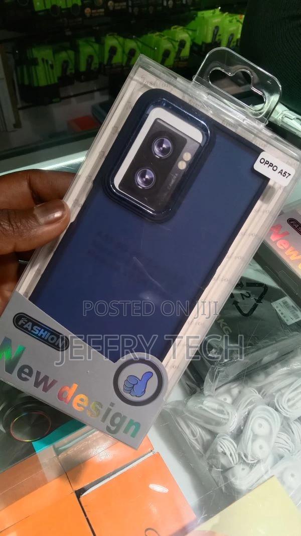 Back Hard Silicon Case Shockproof Cover for OPPO A57 - thumbnail 3