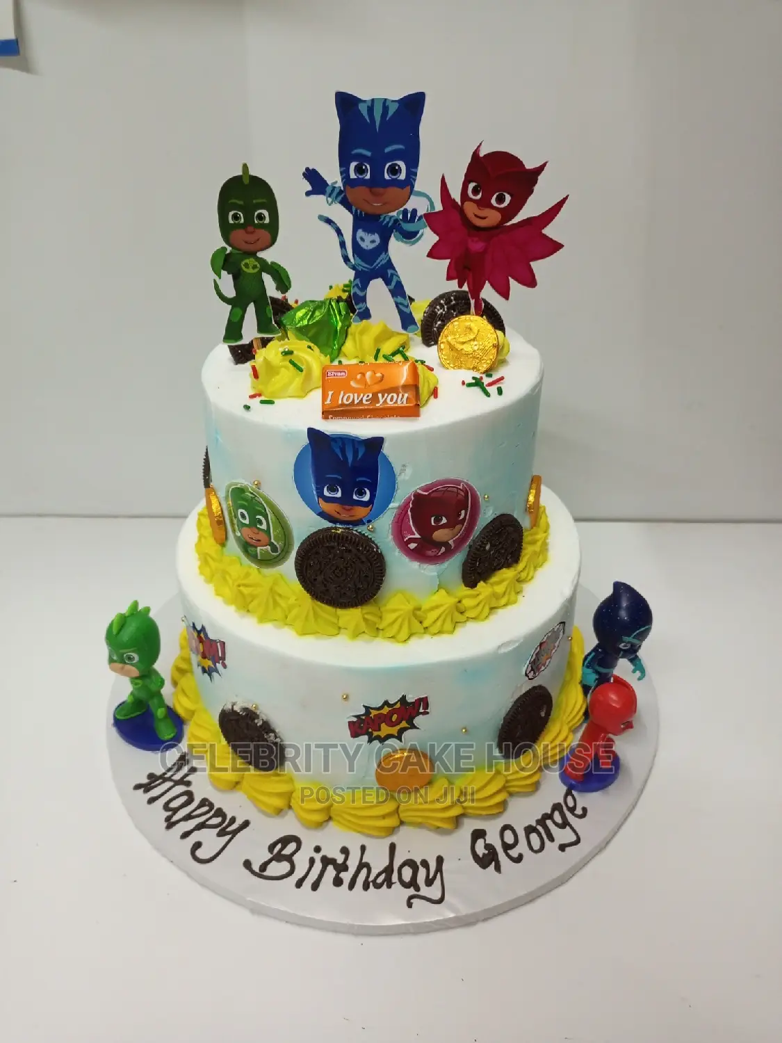 2 KGS Design Birthday Cake