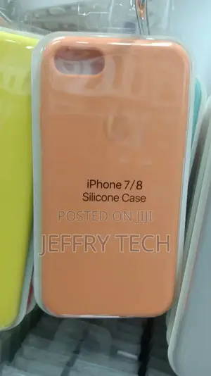Silicone Case for iPhone 7 /8 Orange