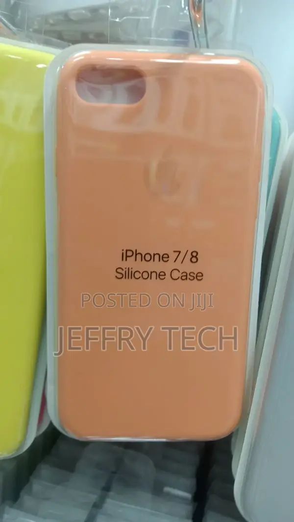 Silicone Case for iPhone 7 /8 Orange
