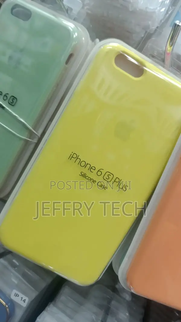 Apple Silicone Case Yellow for iPhone 6 Plus/6s Plus