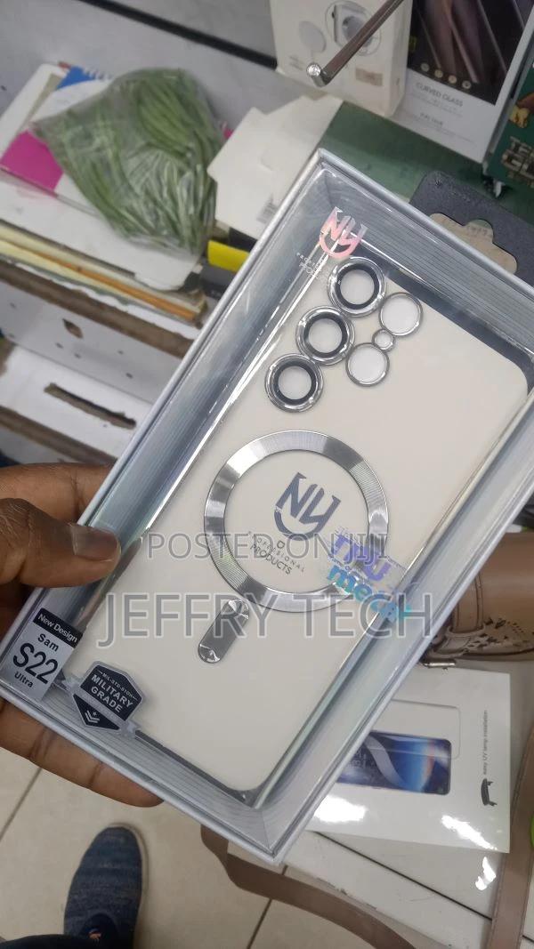 Electroplate Magsafe Wireless Charging Case Galaxy S22 Ultra - thumbnail 3