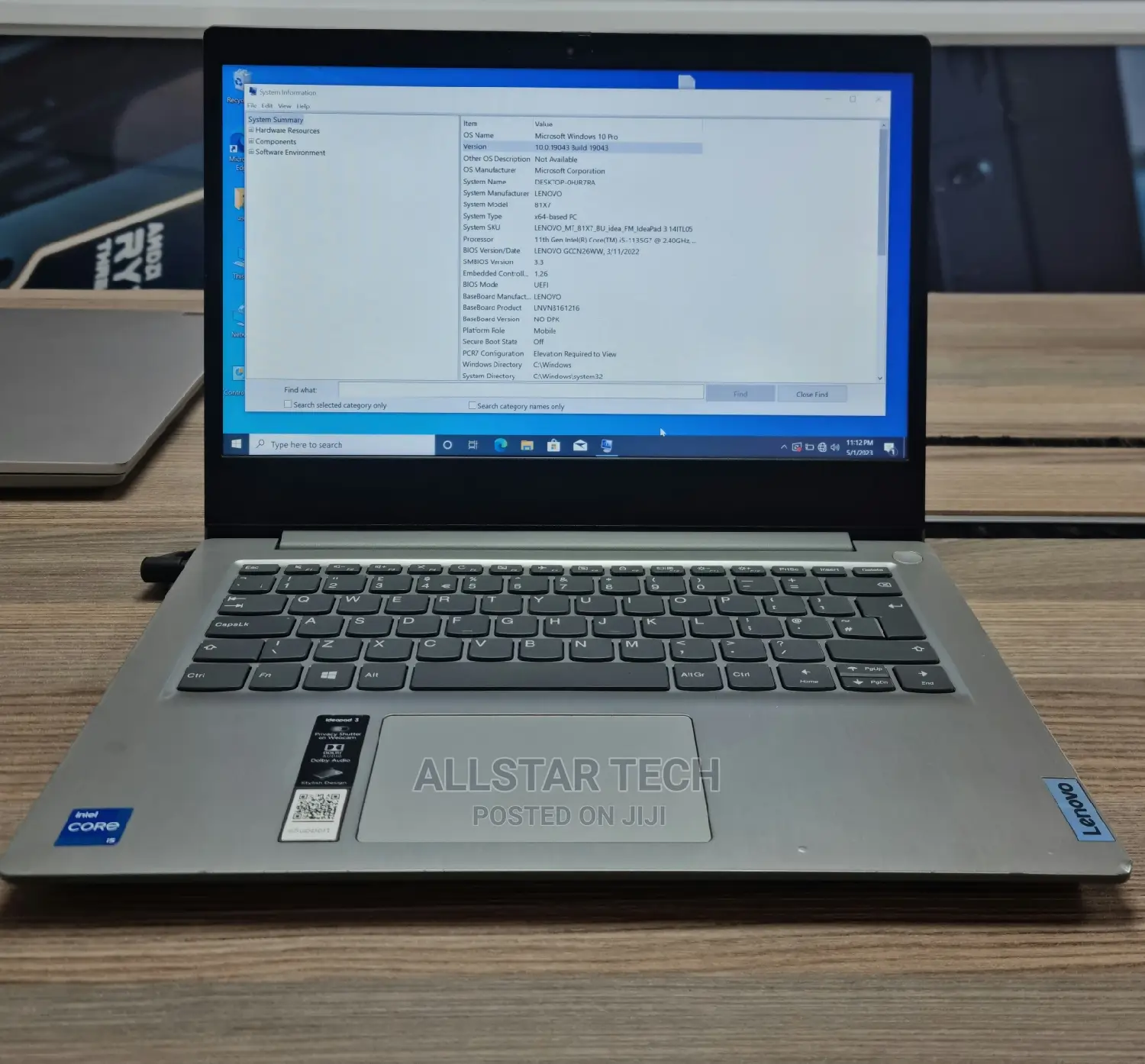 Laptop Lenovo Ideapad 3 8GB Intel Core I5 HDD 1T