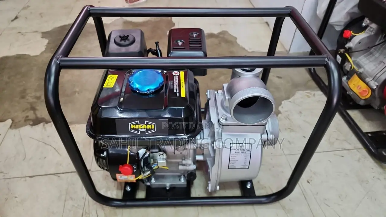 Hisaki 3" Heavy Duty Petrol Irrigation Water Pump