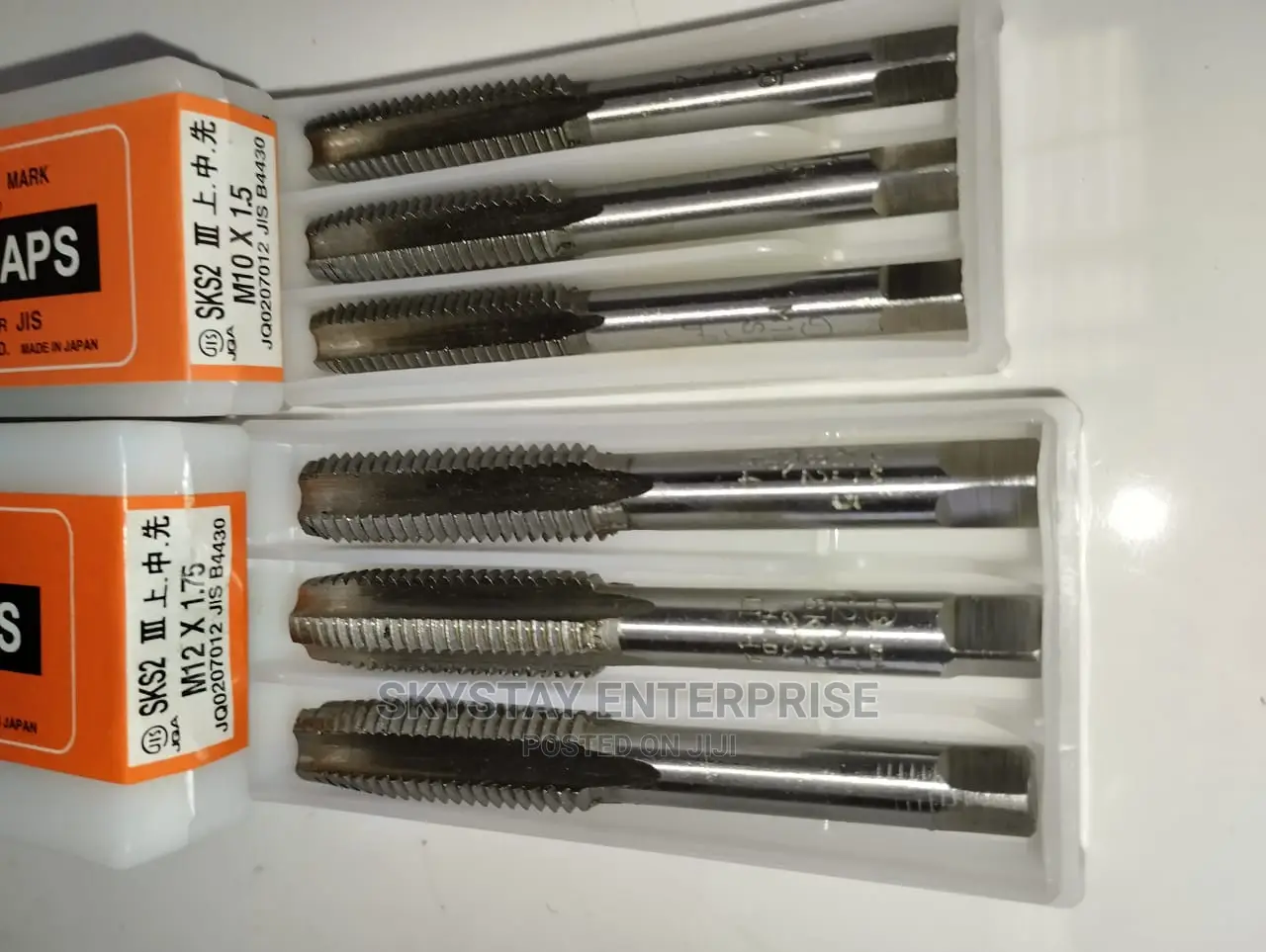 Thread Taps 3pcs Set Per Size