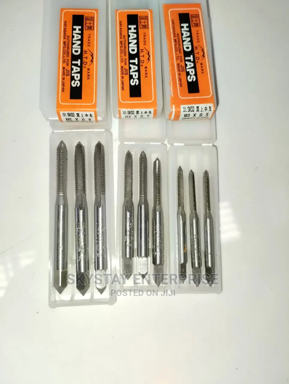 Thread Taps 3pcs Set Per Size