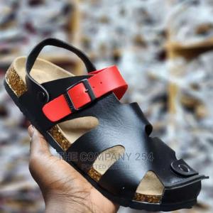 Designer Quality Brand Unisex Leather Sandals - thumbnail 2