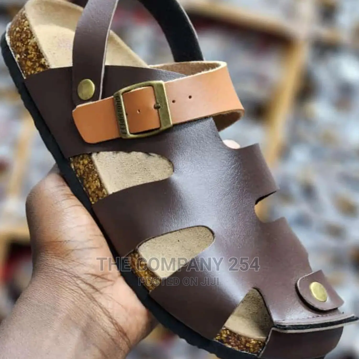 Designer Quality Brand Unisex Leather Sandals