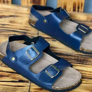 Designer Quality Fashion Brand Unisex Leather Sandals