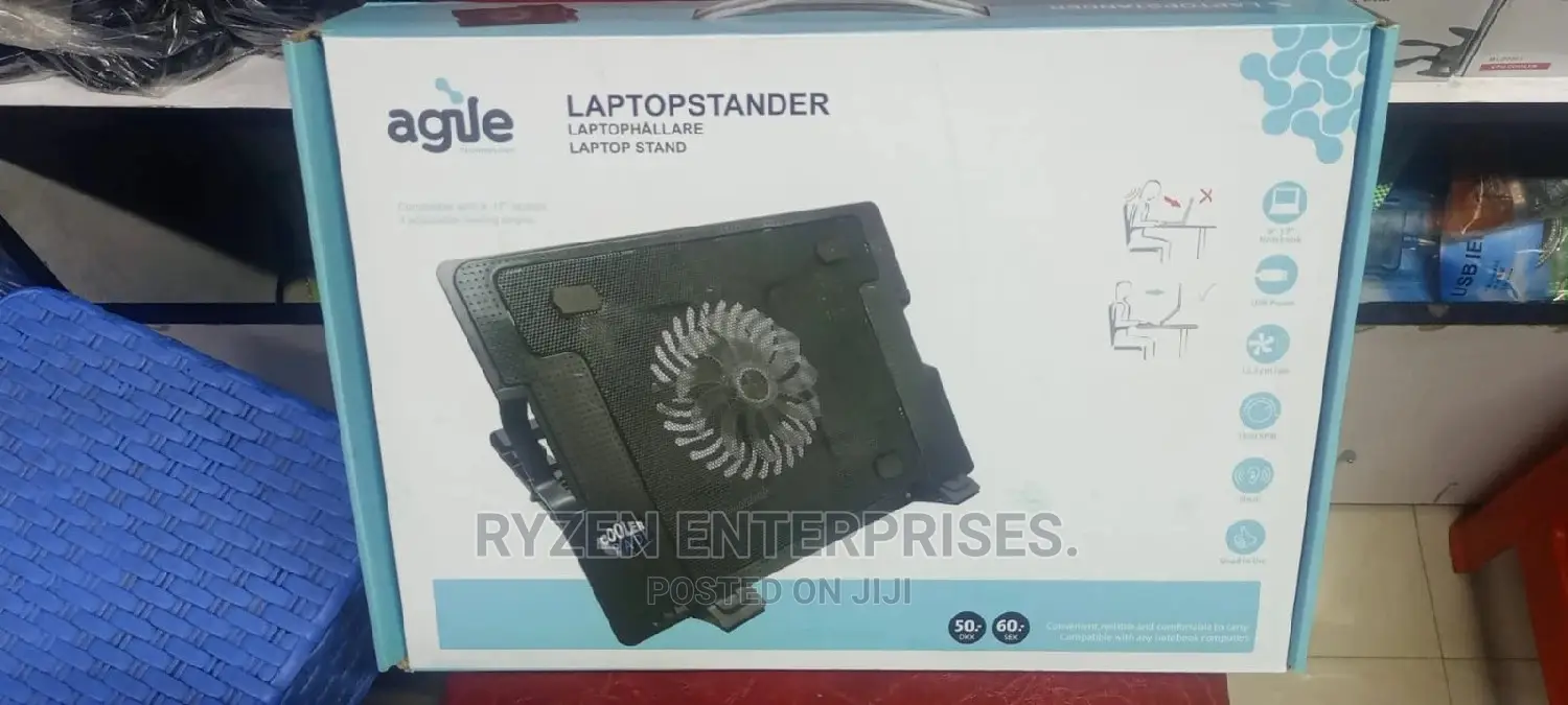 Laptop Stand With Cooling Fan
