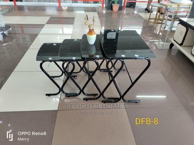 4pcs Glassy Stools - thumbnail 2