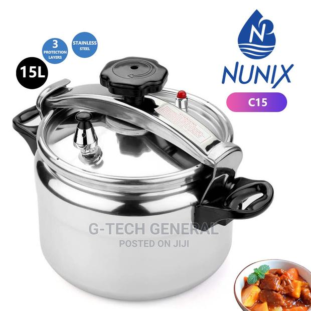 Nunix C15 Non-explosive Pressure Cooker 15l - main view