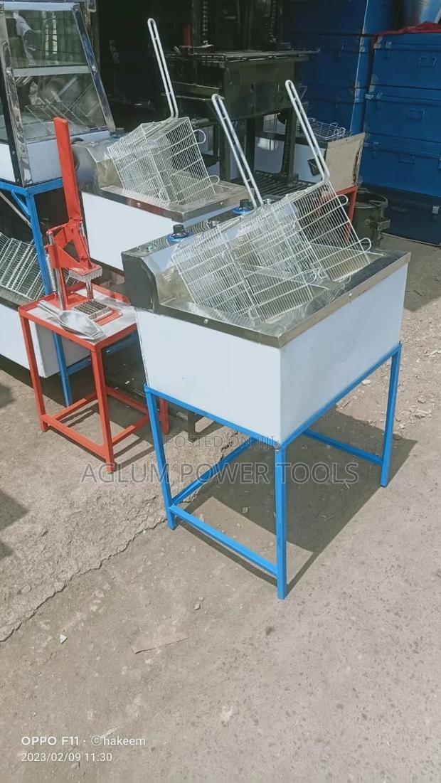 Chips Fryer Double 10L Juakali