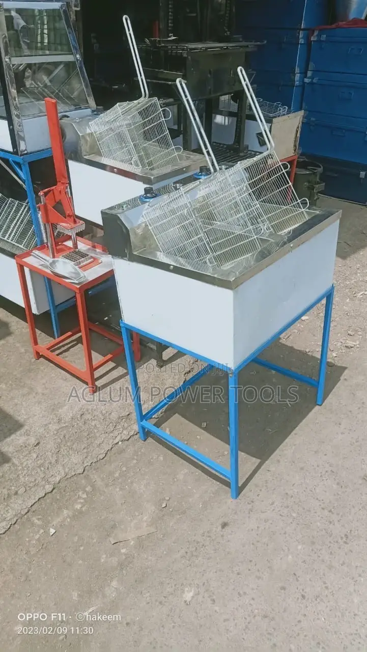 Chips Fryer Double 10L Juakali