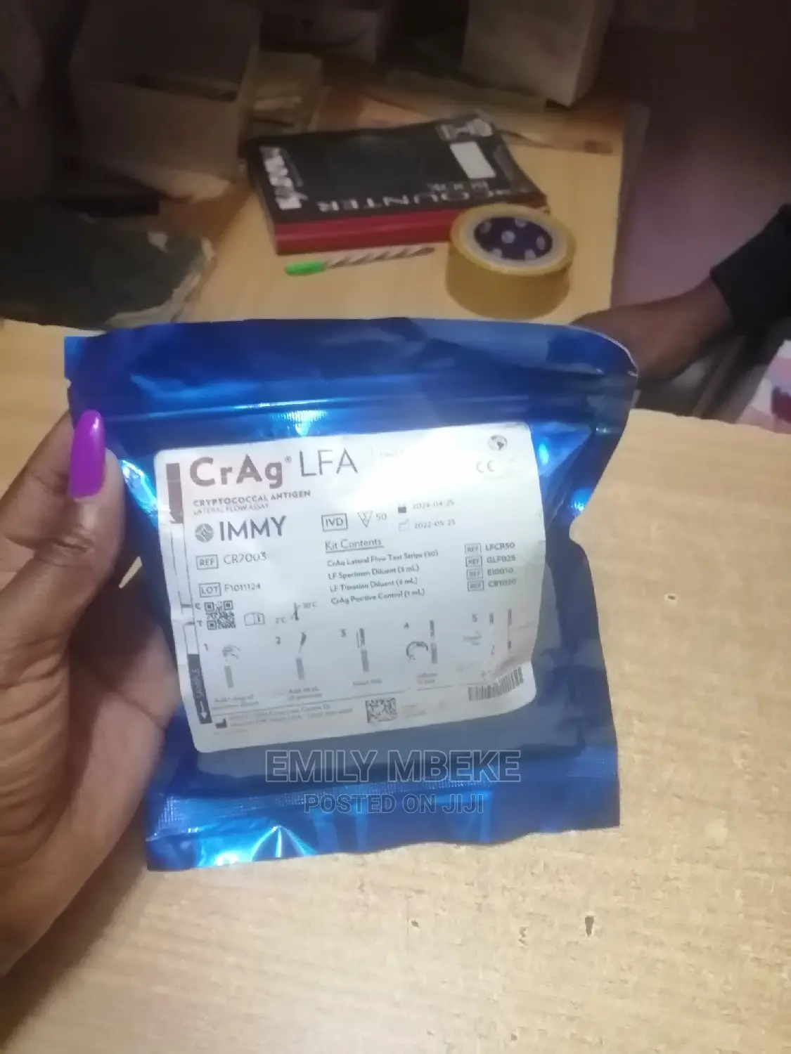 Crag Lateral Flow Test Strips