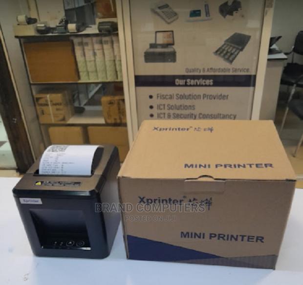Xprinter 80mm Mini THERMAL RECEIPT PRINTER Black - main view