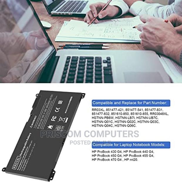 Laptop Battery RR03XL for HP Probook 430 440 450 455 470