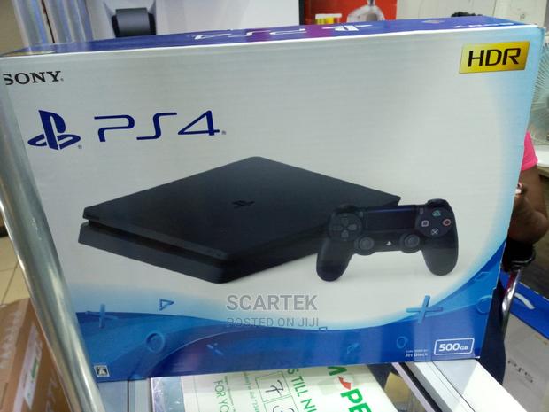 Ps4 Console Slim 500gb - main view