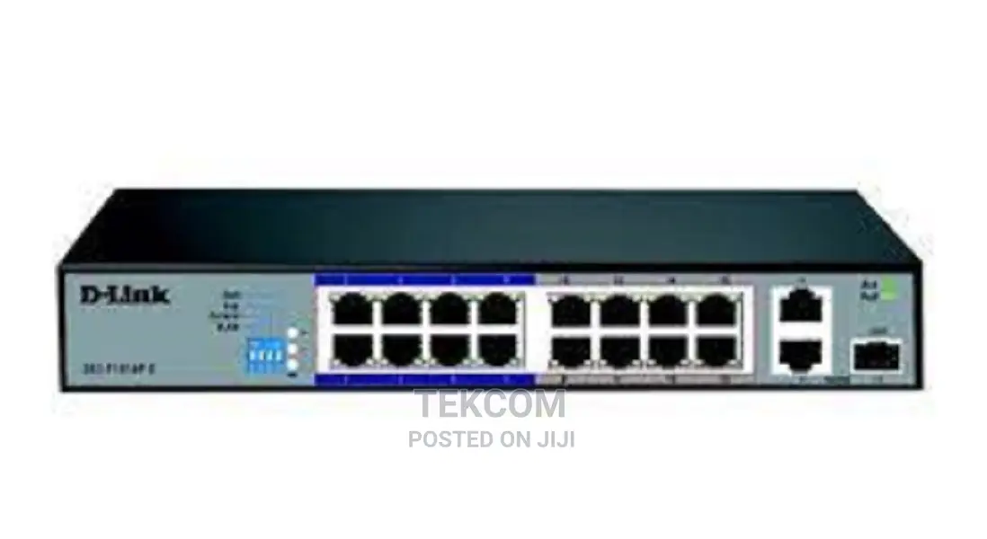 D-Link DES-F1016P-E 16-Port Surveillance Switch