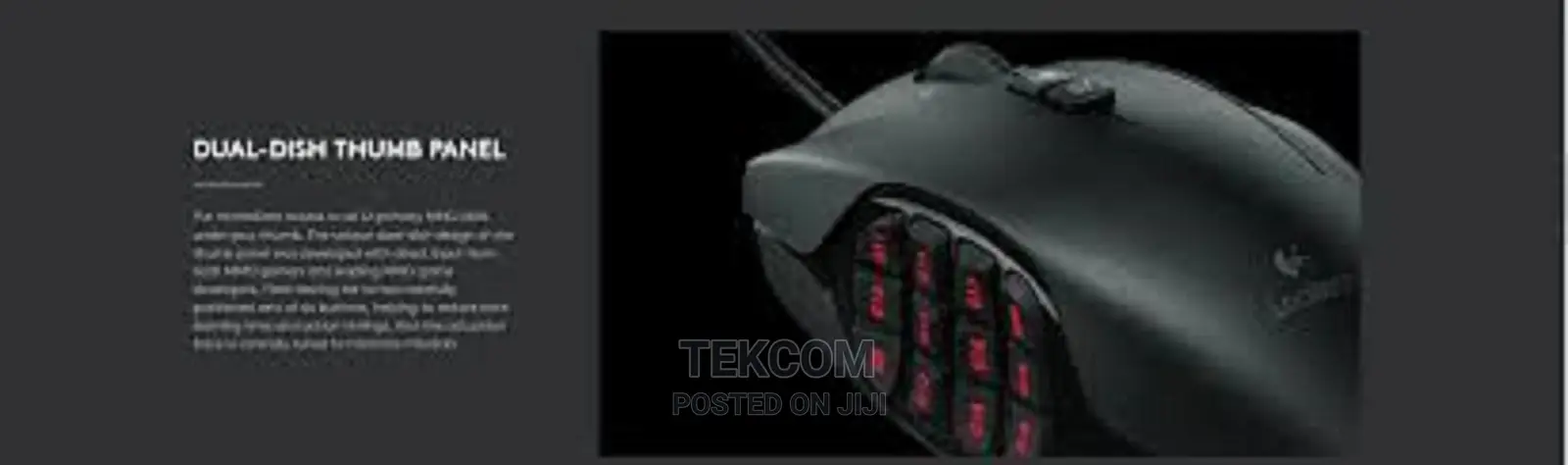 Logitech G600 MMO Gaming Mouse