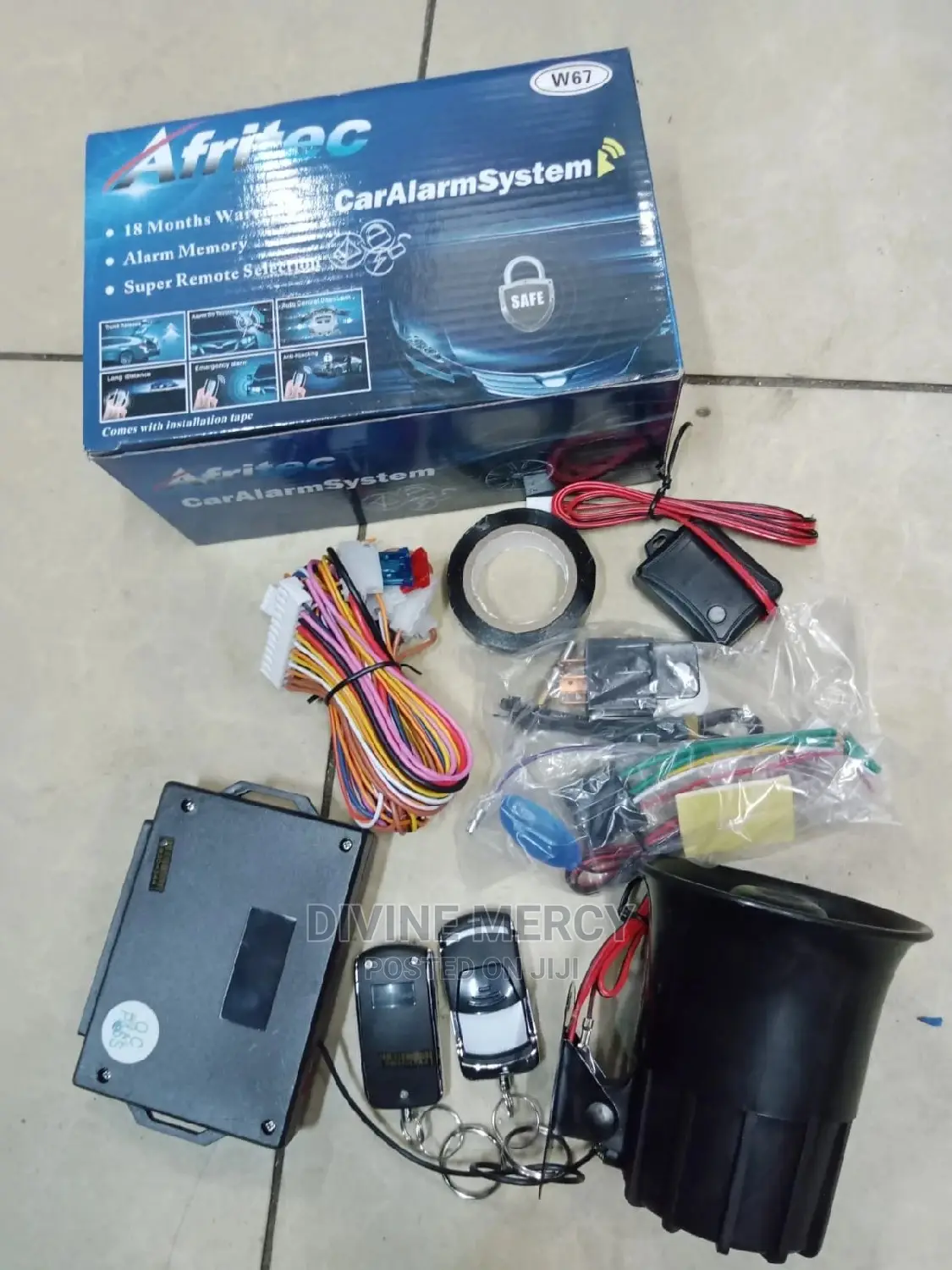 Anti-Hijacking Car Alarm
