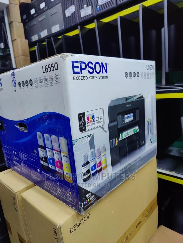 Epson Ecotank L6550 Wi-Fi Duplex All-in-One Ink Tank Printer - main view