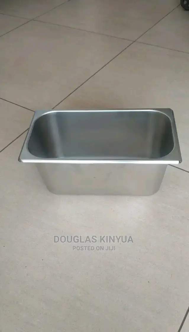 Stainless Basin.