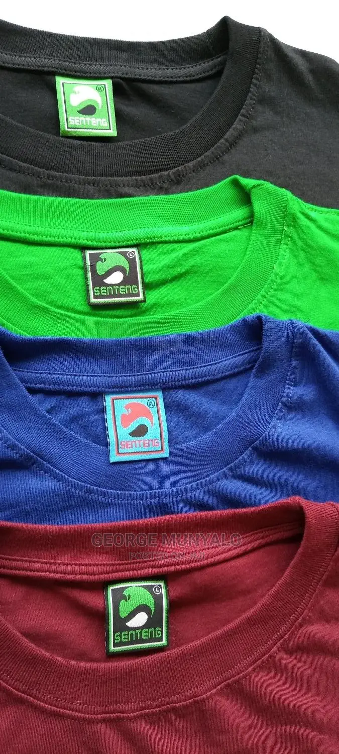 Round-Neck Plain T-Shirts