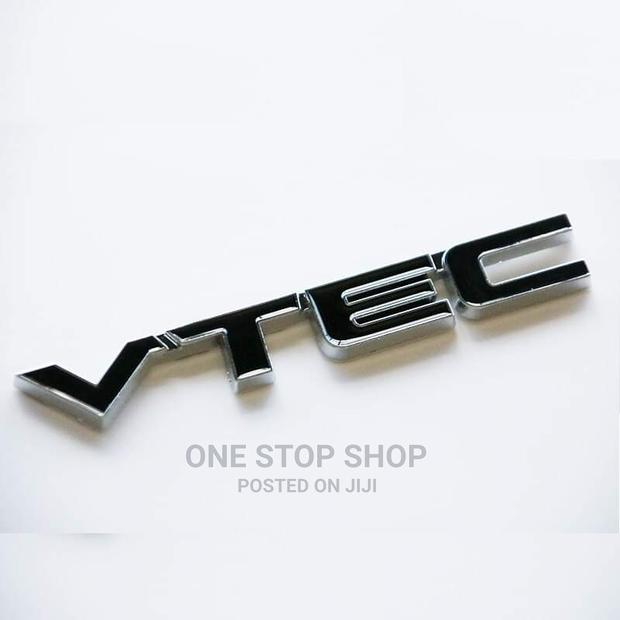 VTEC Car Body Emblem Badge - thumbnail 2