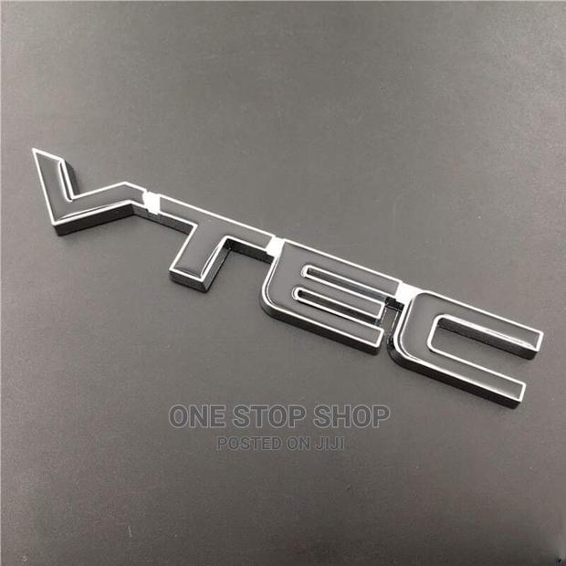 VTEC Car Body Emblem Badge - thumbnail 3