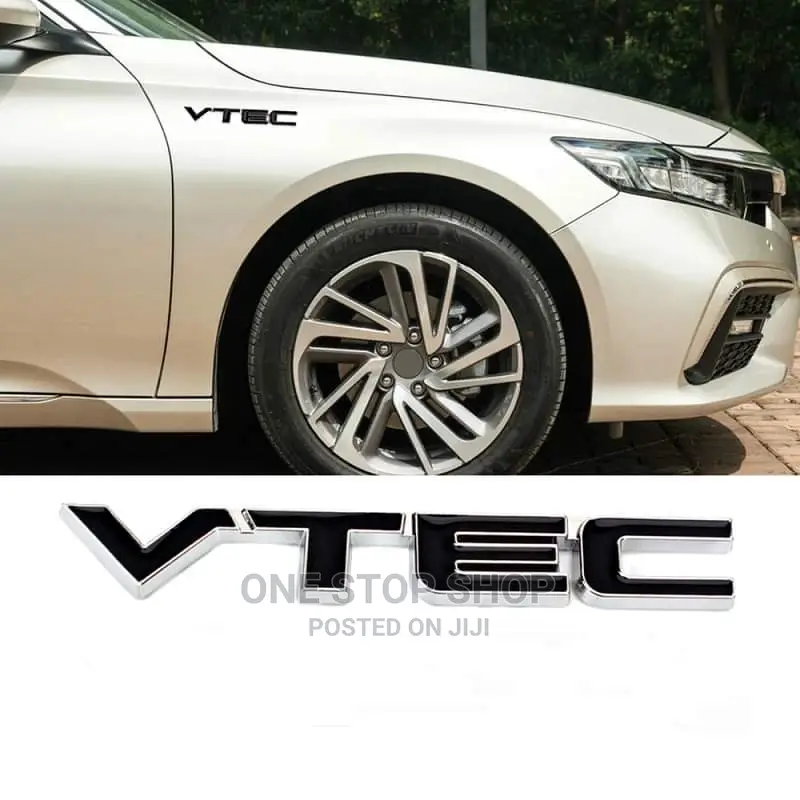 VTEC Car Body Emblem Badge
