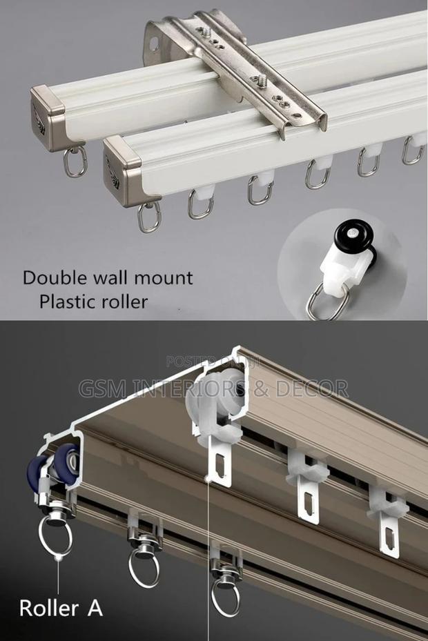 Curtain Rails Aluminium Rails Double Rails Aluminium Rails
