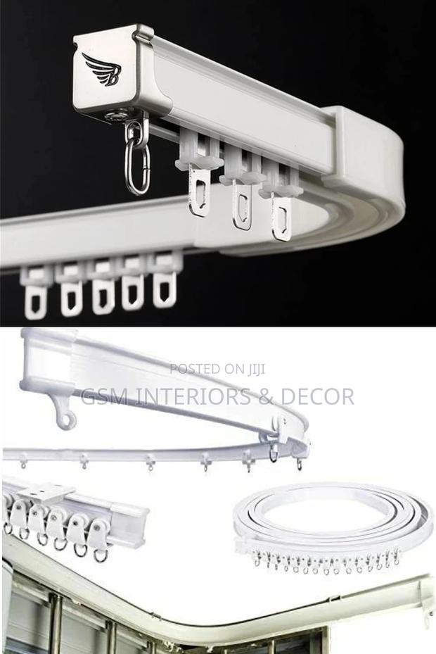 Curtain Rails Bendable Mosquito Nets Rails Aluminium Rails